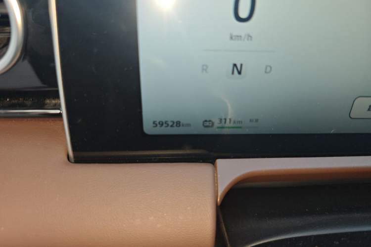 Used Leapmotor C01 2023 525 Comfort Edition Odometer Close Up