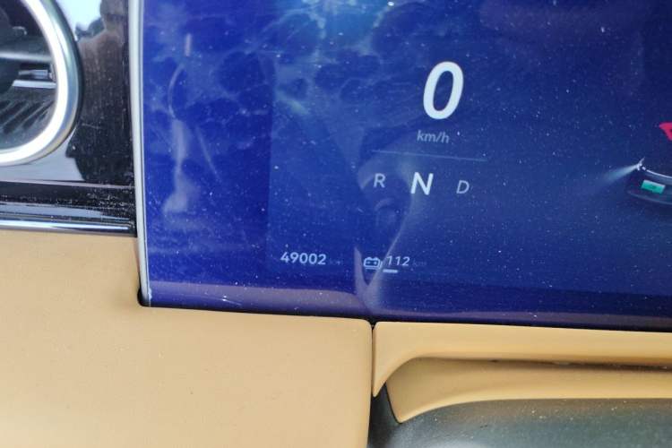 Used Leapmotor C01 2024 Pure Electric 525 Smart Drive Edition Odometer Close Up