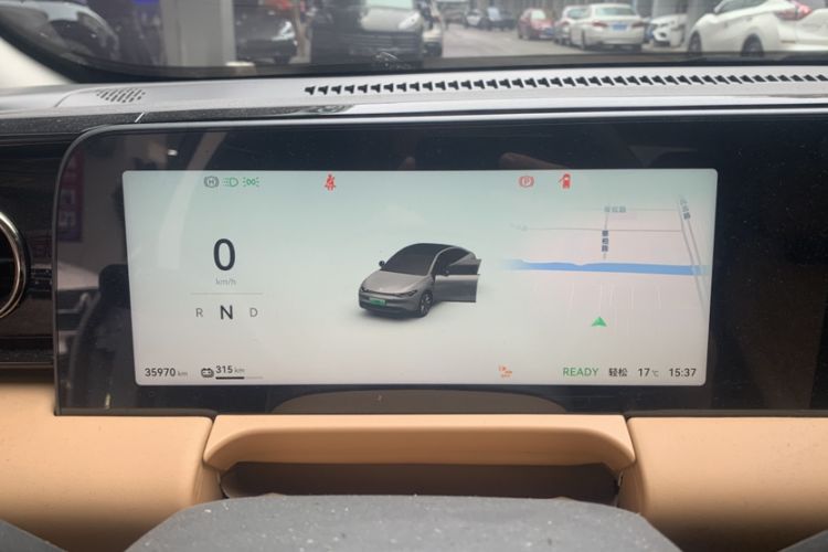 Used Leapmotor C01 2024 Pure Electric 525 Luxury Edition Odometer Close Up