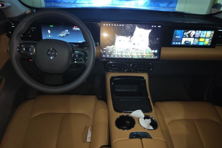 Used Leapmotor C01 2024 Pure Electric 525 Luxury Edition Center Console