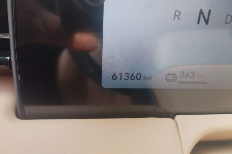 Used Leapmotor C01 2024 Pure Electric 525 Luxury Edition Odometer Close Up