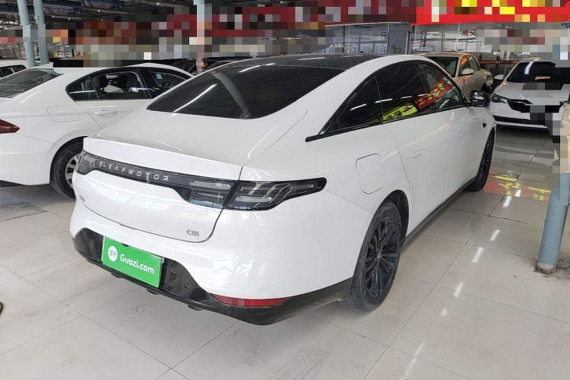 Used Leapmotor C01 2024 Pure Electric 525 Comfort Edition Rear Right 45 Deg