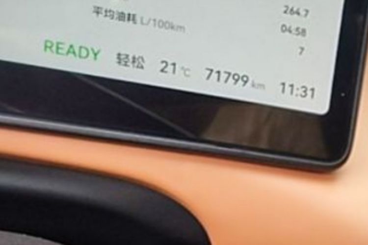 Used Leapmotor C10 2024 210 LiDAR Version Odometer Close Up