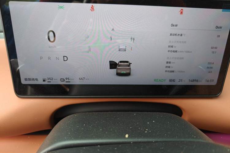 Used Leapmotor C10 2024 210 Smart Edition Odometer Close Up