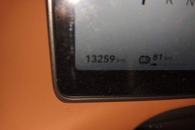 Used Leapmotor C10 2024 530 LiDAR Edition Odometer Close Up
