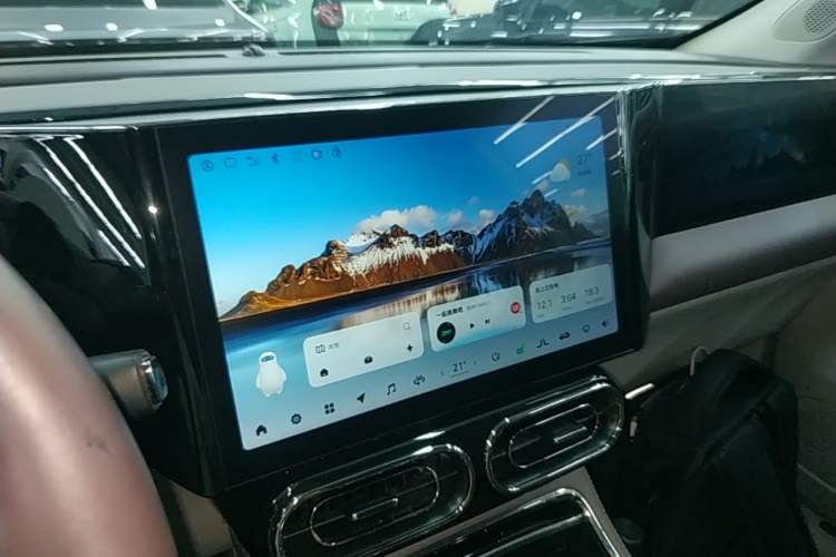 Used Leapmotor C11 2021 Revised Version Luxury Edition Audio And AC Panel