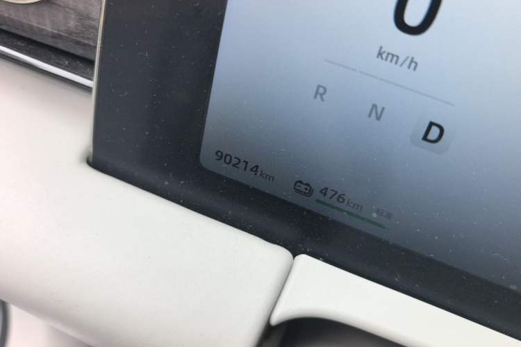 Used Leapmotor C11 2021 Luxury Edition Odometer Close Up