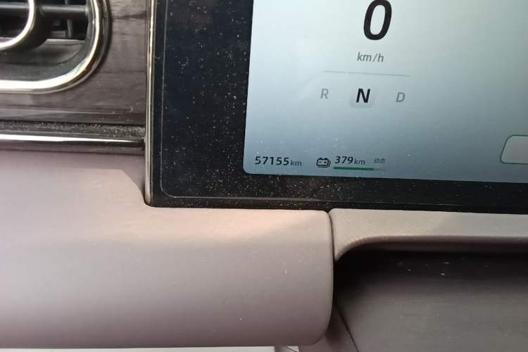 Used Leapmotor C11 2021 Luxury Edition Odometer Close Up