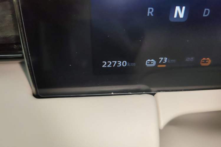 Used Leapmotor C11 2021 Luxury Edition Odometer Close Up