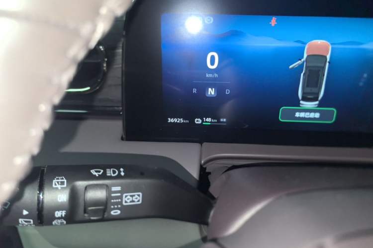 Used Leapmotor C11 2021 Revised Version Luxury Edition Odometer Close Up