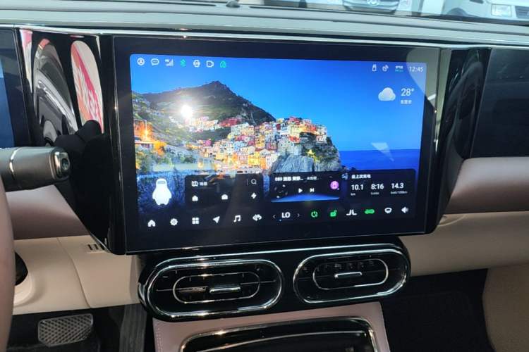 Used Leapmotor C11 2021 Deluxe Edition Audio And AC Panel