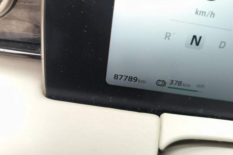Used Leapmotor C11 2021 Deluxe Edition Odometer Close Up
