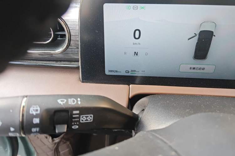 Used Leapmotor C11 2021 Performance Edition Odometer Close Up