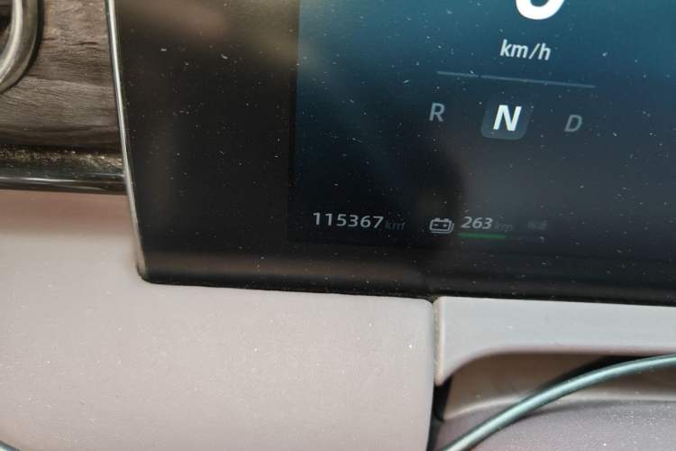 Used Leapmotor C11 2021 Luxury Edition Odometer Close Up