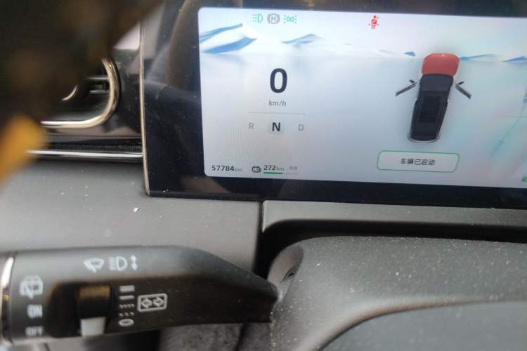 Used Leapmotor C11 2021 Luxury Edition Odometer Close Up