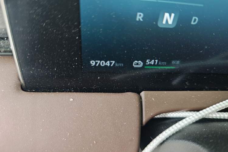 Used Leapmotor C11 2021 Deluxe Edition Odometer Close Up