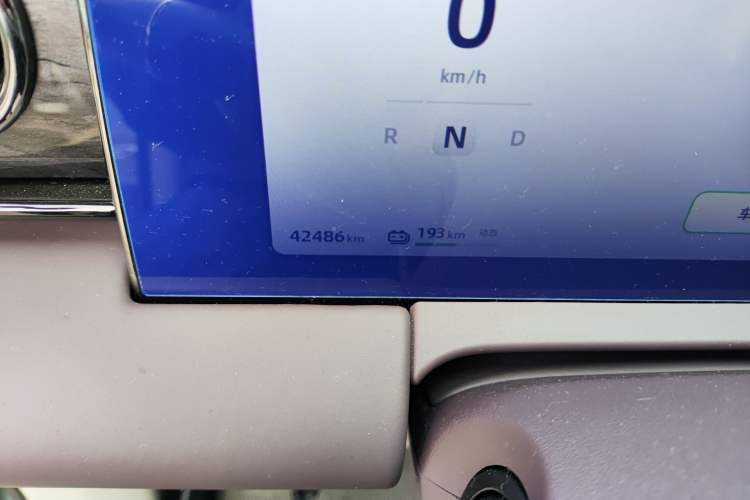 Used Leapmotor C11 2021 Luxury Edition Odometer Close Up