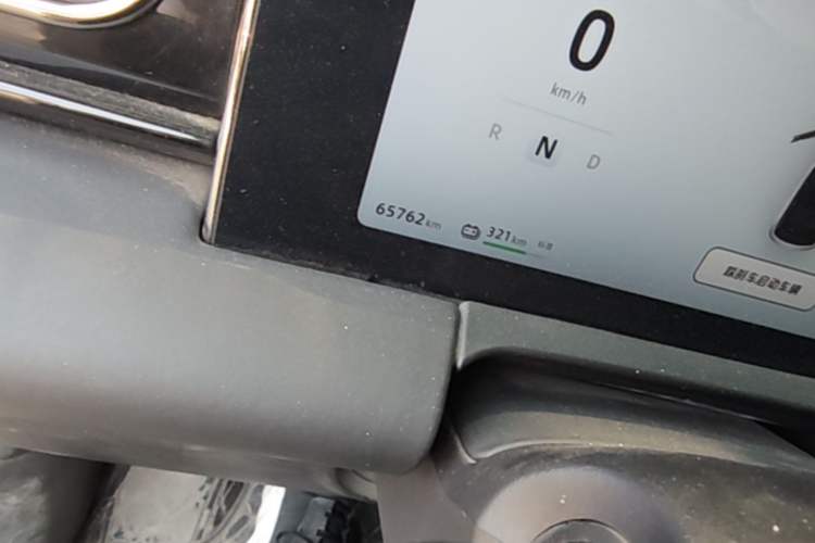 Used Leapmotor C11 2021 Luxury Edition Odometer Close Up