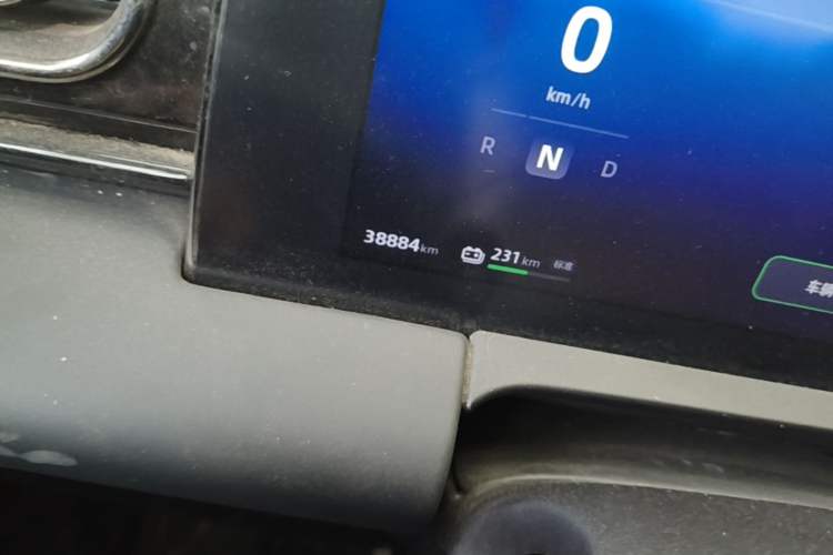 Used Leapmotor C11 2021 Luxury Edition Odometer Close Up