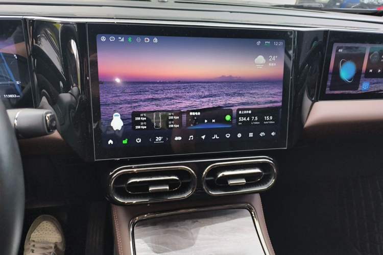 Used Leapmotor C11 2023 Range-Extended 285 Smart Enjoyment Edition Audio And AC Panel