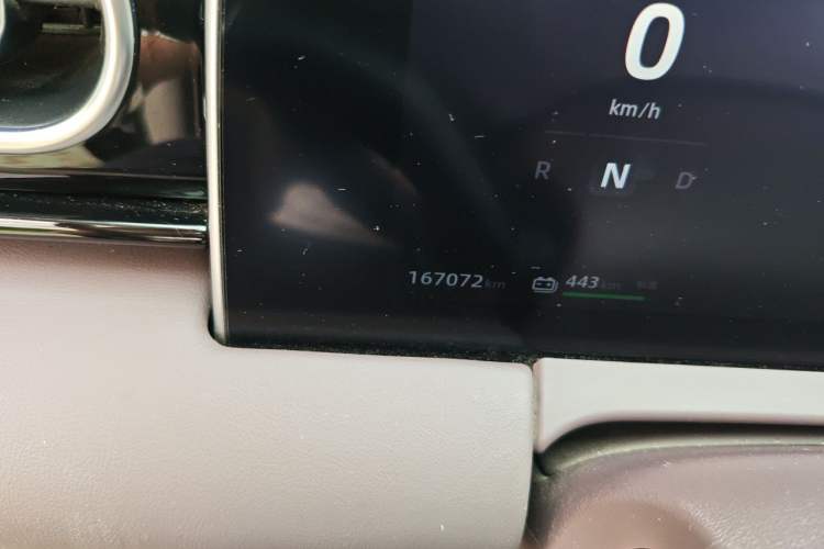 Used Leapmotor C11 2023 Pure Electric Executive Edition Odometer Close Up