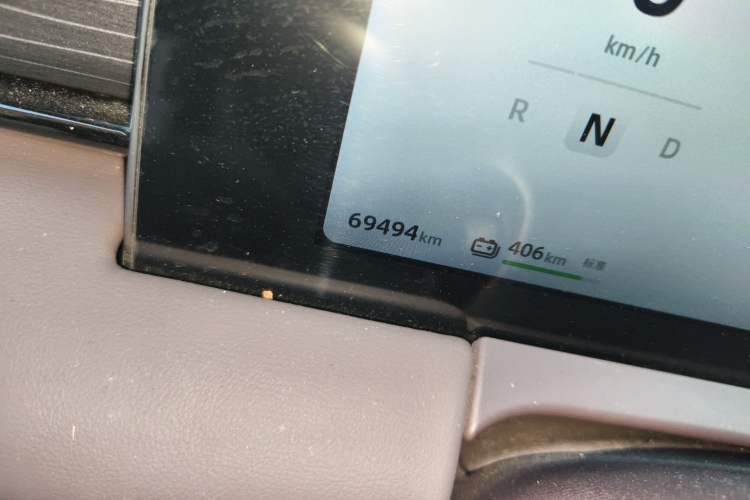 Used Leapmotor C11 2023 Pure Electric 500 Smart Edition Odometer Close Up