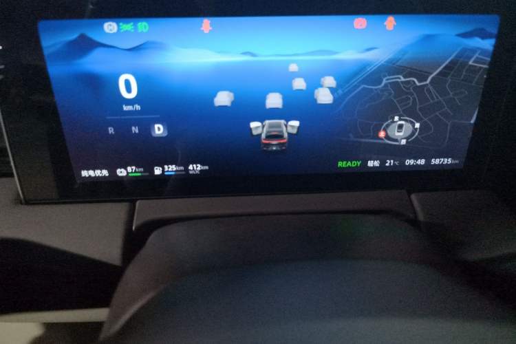 Used Leapmotor C11 2023 Range-Extended 200 Comfort Edition Odometer Close Up