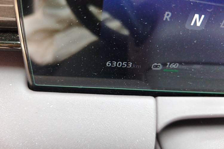 Used Leapmotor C11 2023 Pure Electric 500 Smart Edition Odometer Close Up