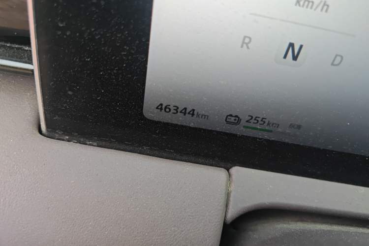 Used Leapmotor C11 2023 Pure Electric 500 Comfort Edition Odometer Close Up