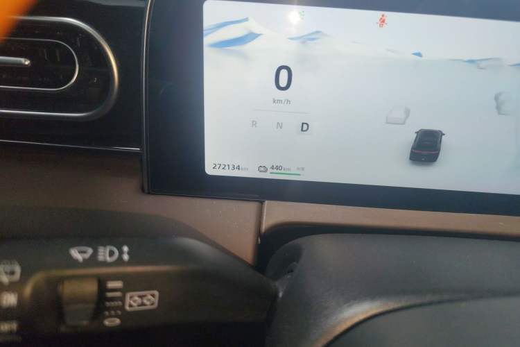 Used Leapmotor C11 2023 Pure Electric 500 Comfort Edition Odometer Close Up