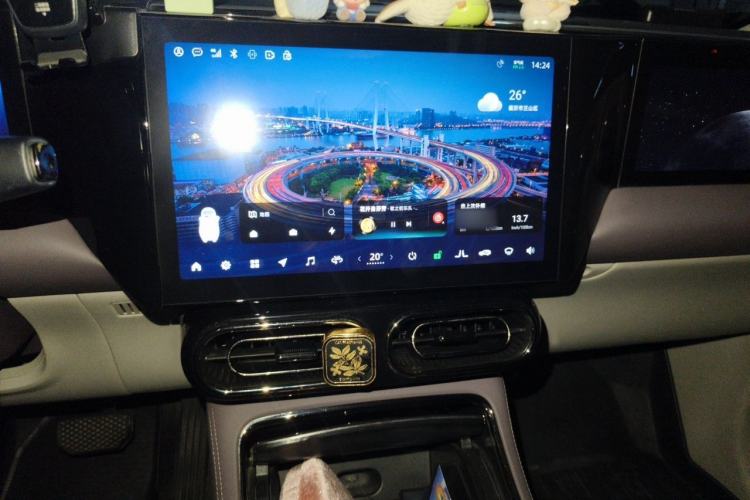 Used Leapmotor C11 2023 Range-Extended 285 Smart Enjoyment Edition Audio And AC Panel