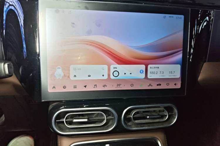 Used Leapmotor C11 2023 Range-Extended 300 Comfort Edition Audio And AC Panel