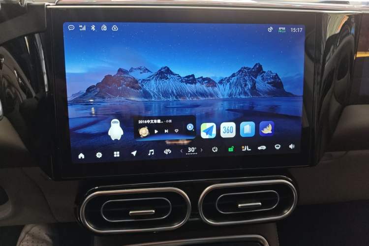 Used Leapmotor C11 2023 Range-Extended 200 Comfort Edition Audio And AC Panel