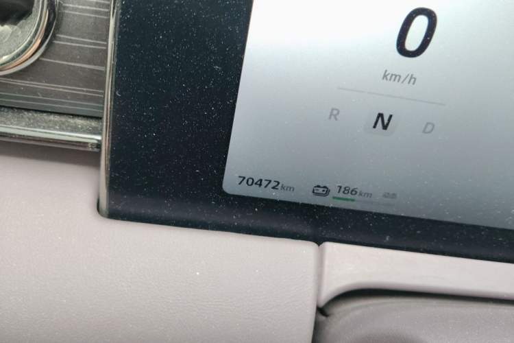 Used Leapmotor C11 2023 Pure Electric 580 All-Wheel-Drive Performance Edition Odometer Close Up