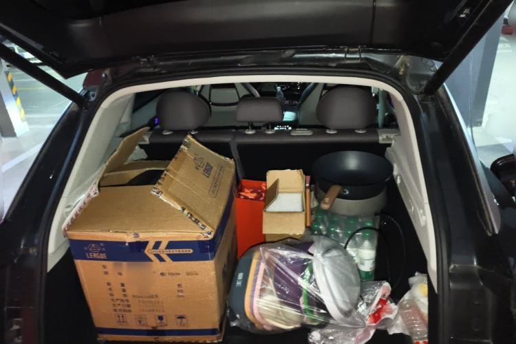 Used Leapmotor C11 2023 Pure Electric 500 Smart Edition Trunk