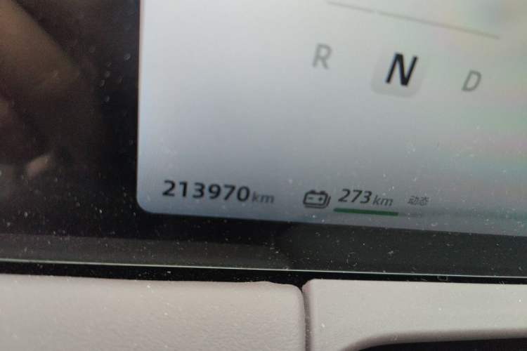 Used Leapmotor C11 2023 Pure Electric 500 Smart Edition Odometer Close Up