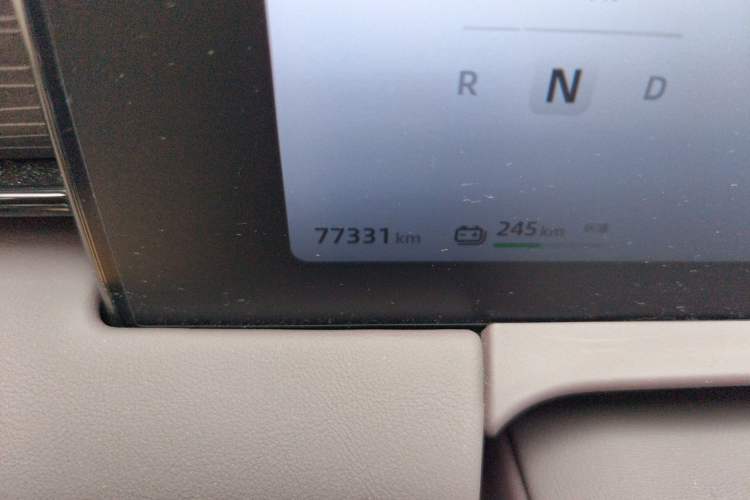 Used Leapmotor C11 2023 Pure Electric 650 ZhiXiang Edition Odometer Close Up