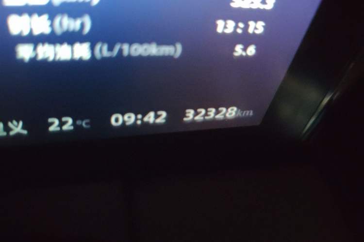 Used Leapmotor C11 2023 Range-Extended 180 Comfort Edition Odometer Close Up