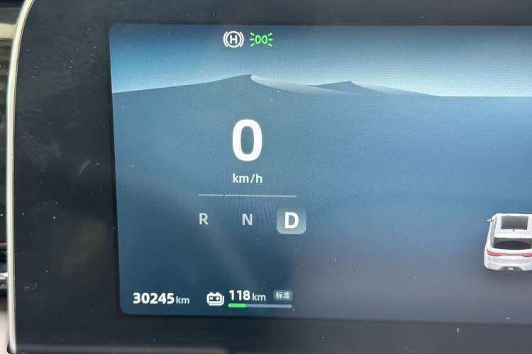 Used Leapmotor C11 2023 Pure Electric 500 Comfort Edition Odometer Close Up