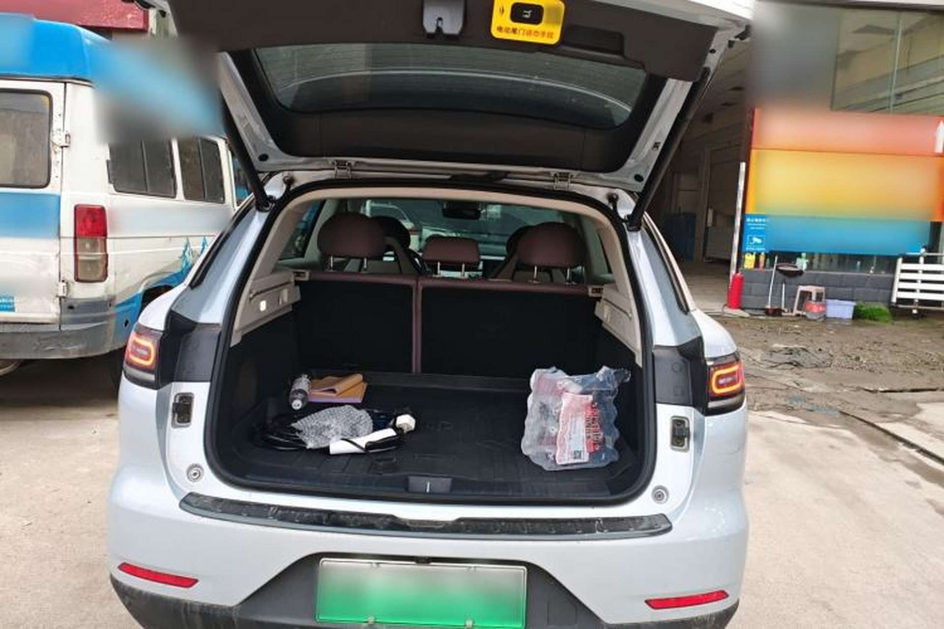 Used Leapmotor C11 2023 Pure Electric 500 Smart Edition Trunk