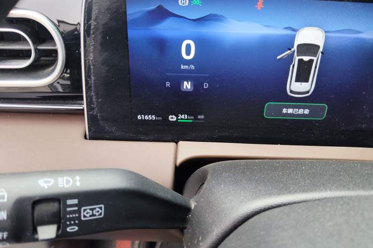 Used Leapmotor C11 2023 Pure Electric 500 Comfort Edition Odometer Close Up
