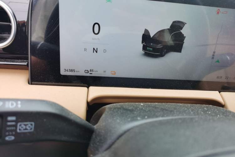 Used Leapmotor C11 2024 Pure Electric 515 Smart Drive Edition Odometer Close Up