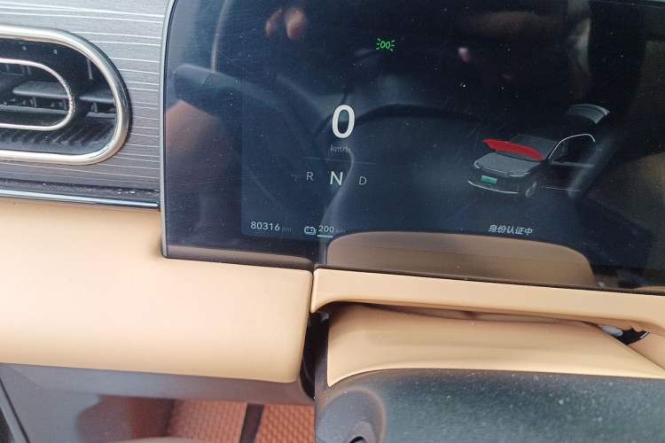 Used Leapmotor C11 2024 All-Electric 580 Luxury Edition Odometer Close Up