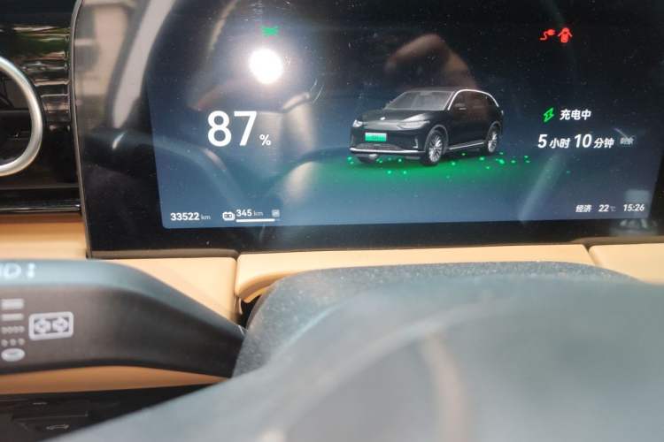 Used Leapmotor C11 2024 Pure Electric 515 Smart Edition Odometer Close Up