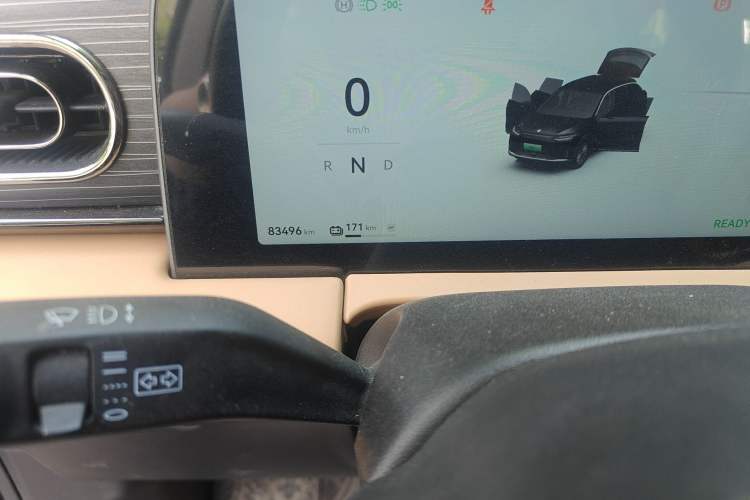 Used Leapmotor C11 2024 All-Electric 580 Luxury Edition Odometer Close Up