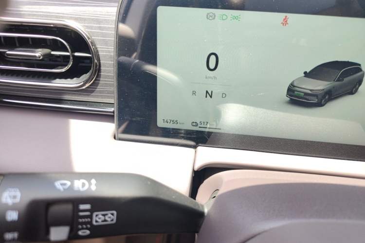 Used Leapmotor C11 2024 All-Electric 580 Luxury Edition Odometer Close Up