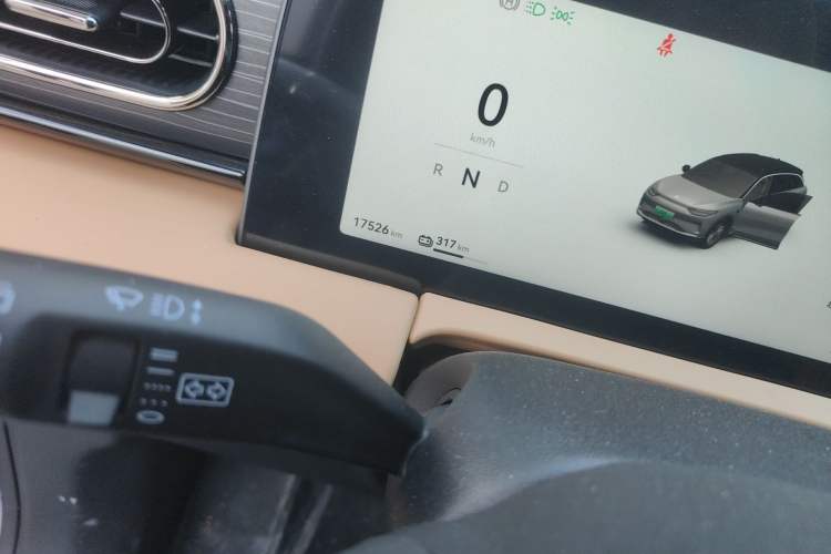 Used Leapmotor C11 2024 All-Electric 580 Luxury Edition Odometer Close Up