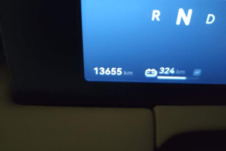 Used Leapmotor C11 2024 All-Electric 580 Luxury Edition Odometer Close Up