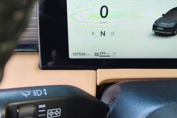 Used Leapmotor C11 2024 All-Electric 580 Luxury Edition Odometer Close Up