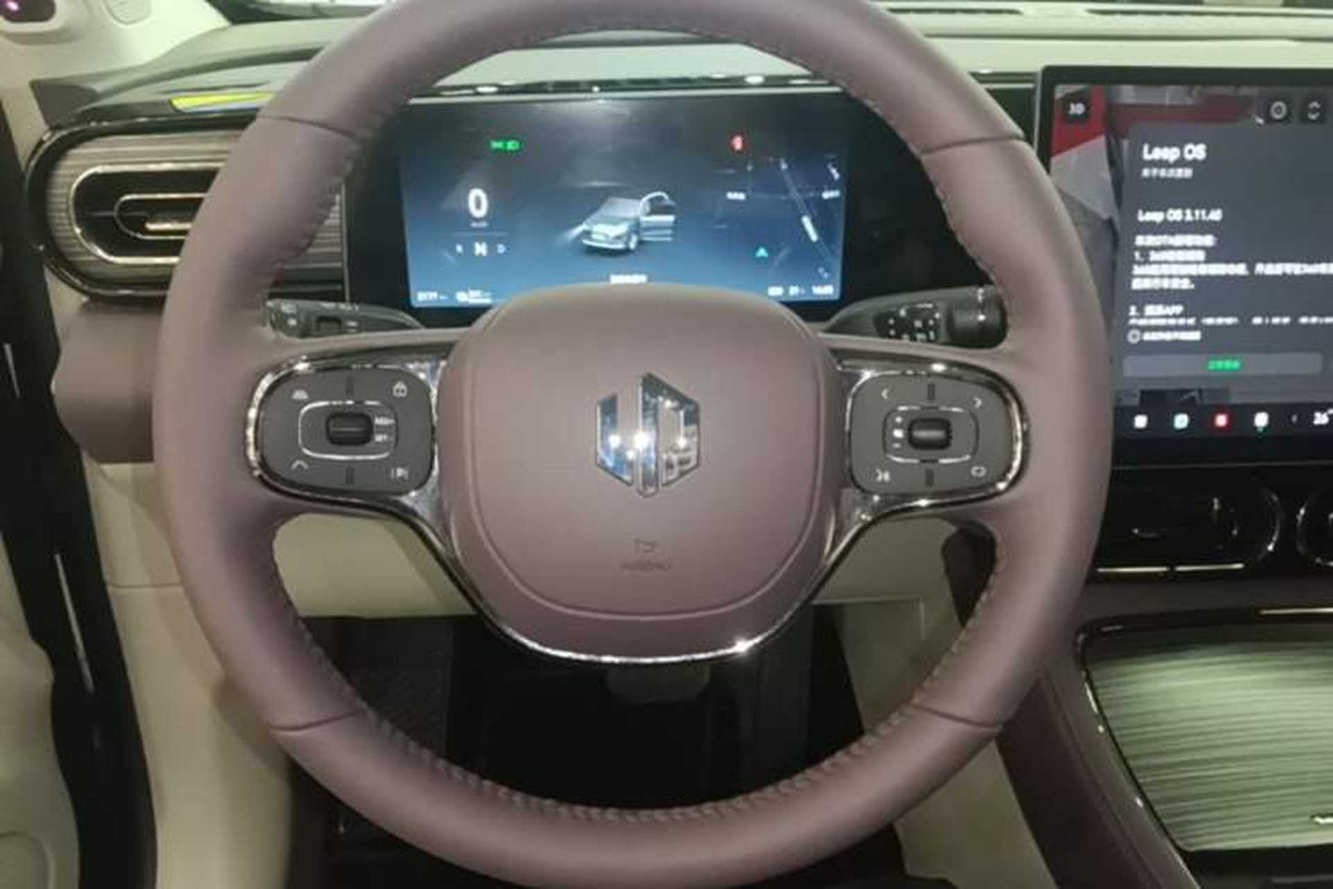 Used Leapmotor C11 2024 All-Electric 580 Luxury Edition Steering Wheel
